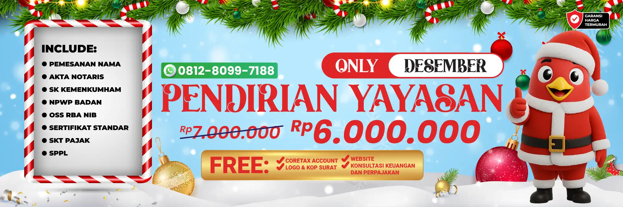 Pendirian Yayasan Lengkap